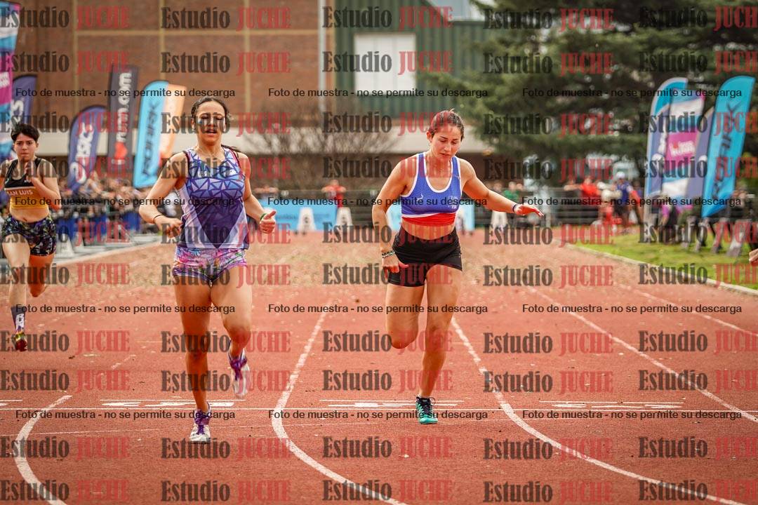Fotos de los 100 m llanos de mujeres