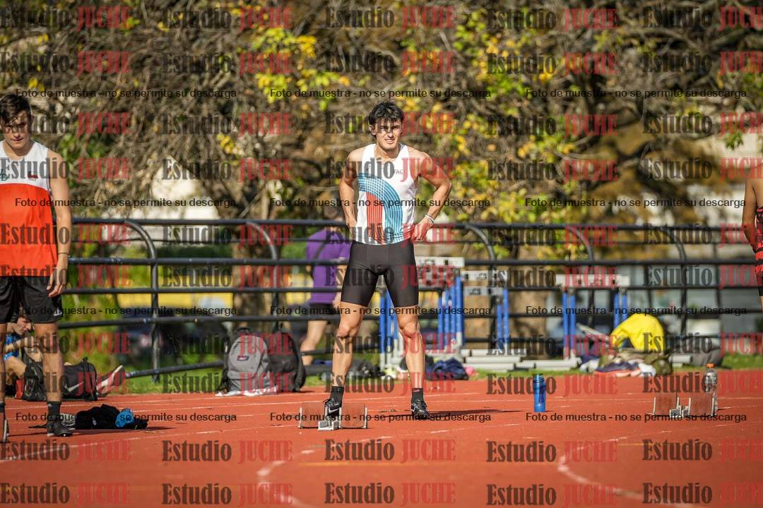 Fotos de los 200 m llanos de varones