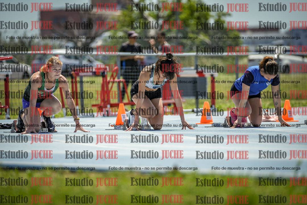Fotos de los 100 m llanos de mujeres