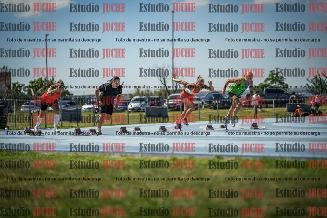 Fotos de los 100 m llanos de mujeres