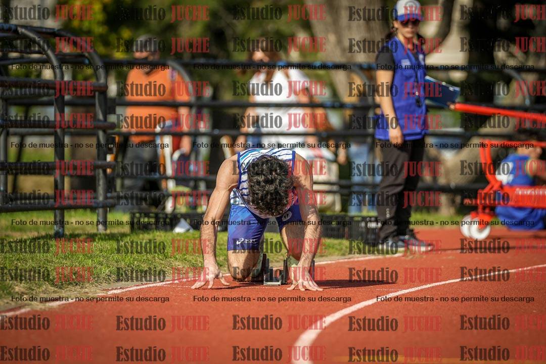 Fotos de los 200 m llanos de varones