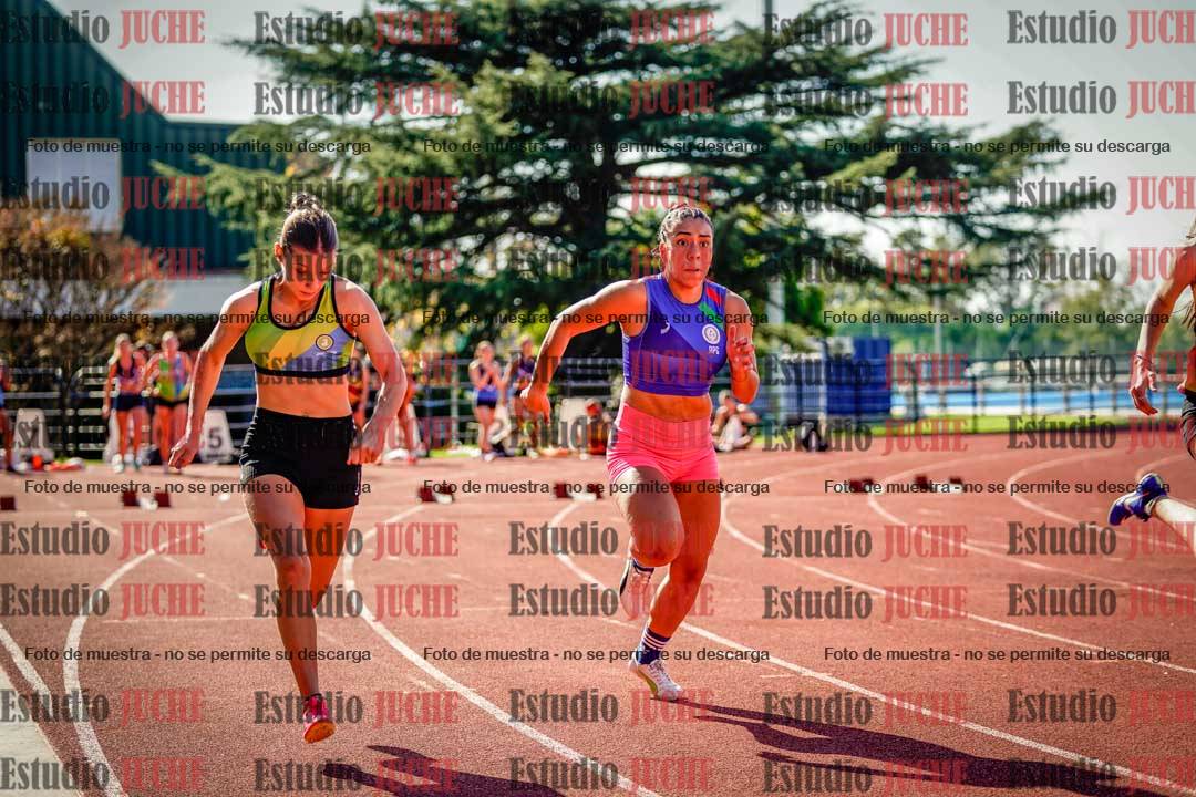 Fotos de los 100 m llanos de mujeres