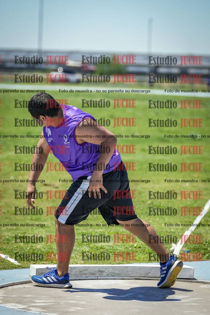 Fotos del lanzamiento de bala de varones - U14