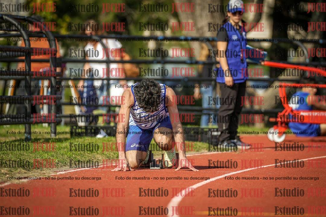 Fotos de los 200 m llanos de varones