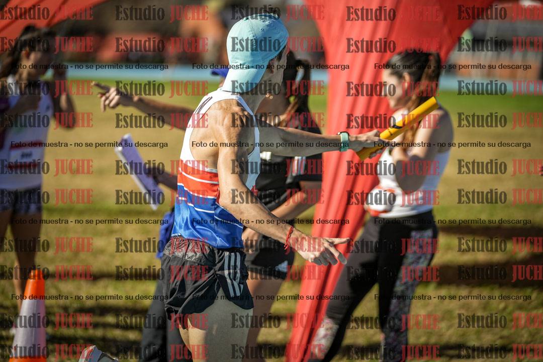 Fotos durante los relevos