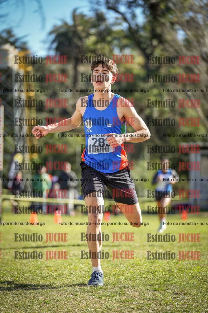 Fotos de la llegada del cross de 3000 m