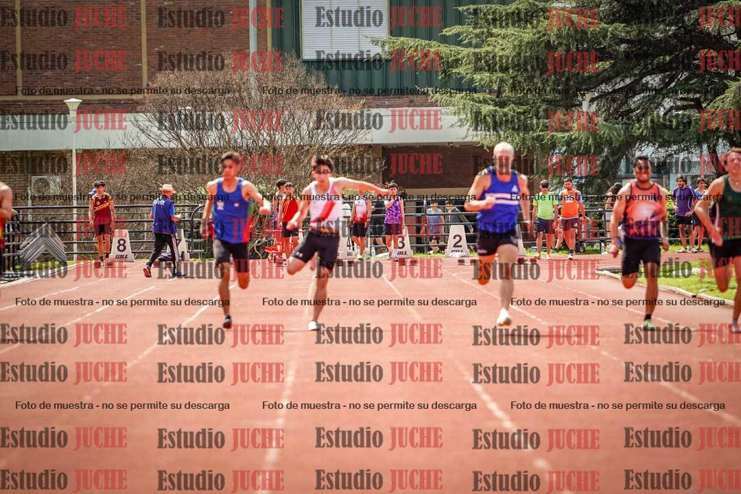 Fotos de los 100 m de varones