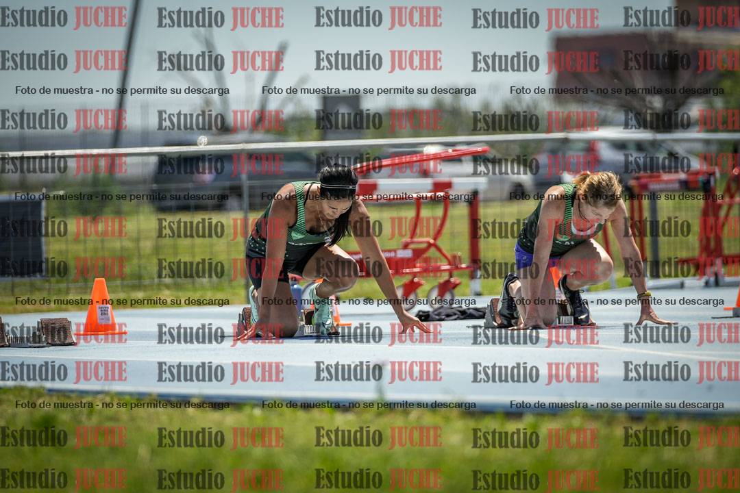 Fotos de los 100 m llanos de mujeres
