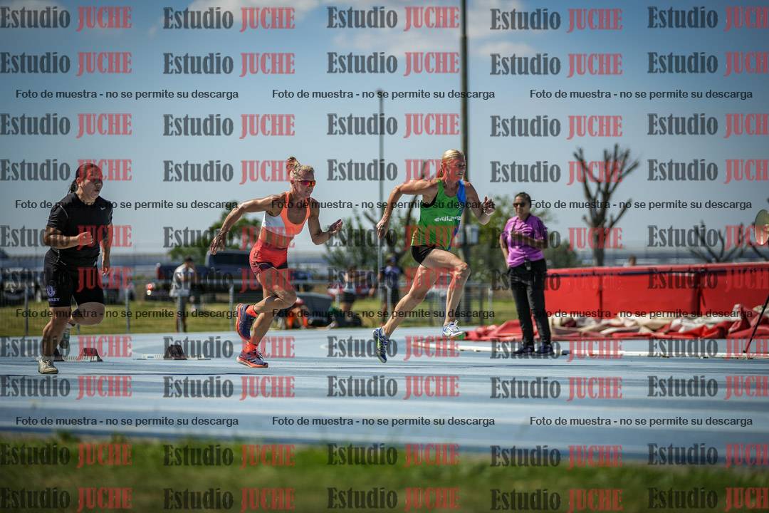 Fotos de los 100 m llanos de mujeres