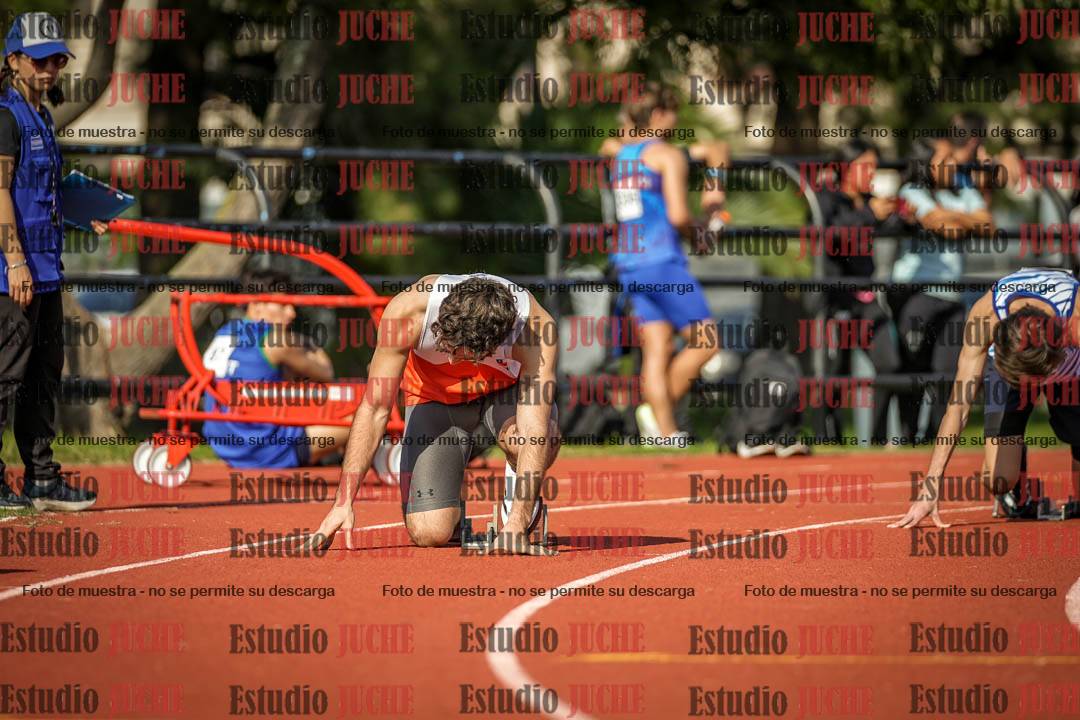 Fotos de los 200 m llanos de varones