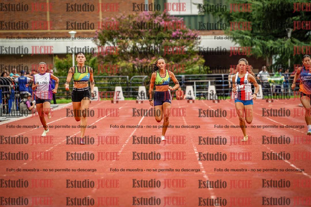 Fotos de los 100 m llanos de mujeres