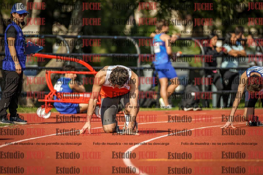 Fotos de los 200 m llanos de varones