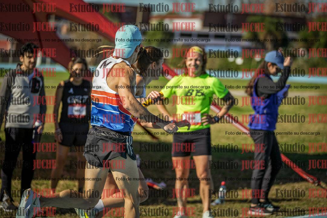 Fotos durante los relevos