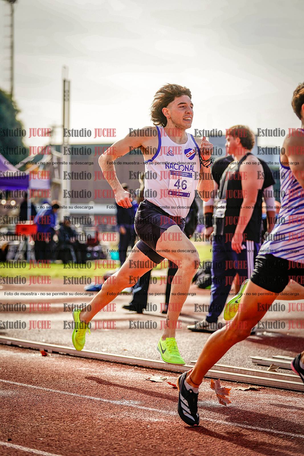 Fotos de los 800 m de varones