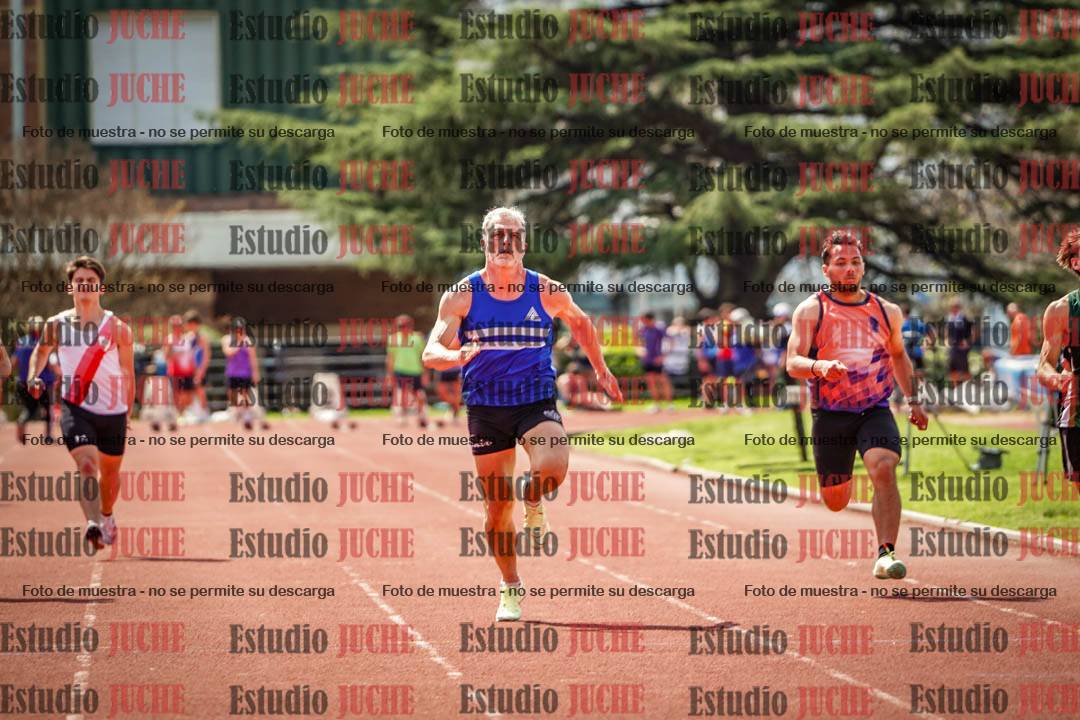 Fotos de los 100 m de varones