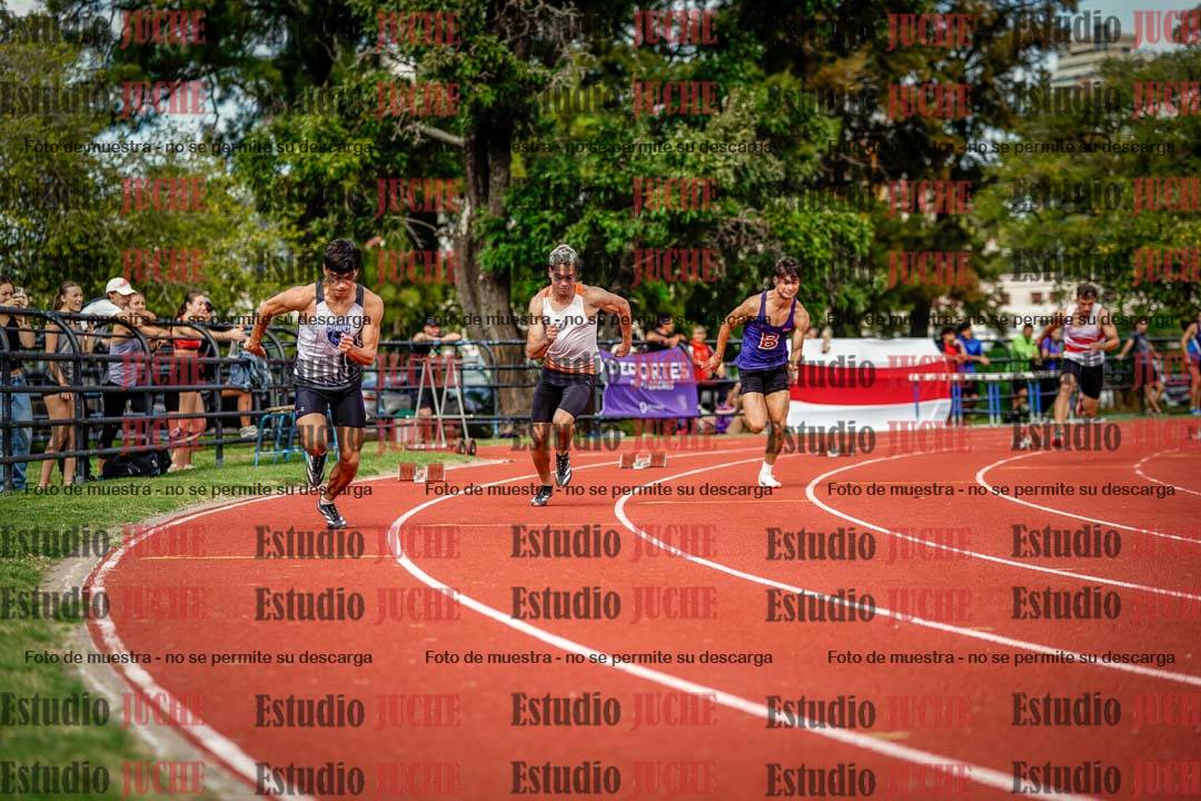 Fotos de los 200 m de varones
