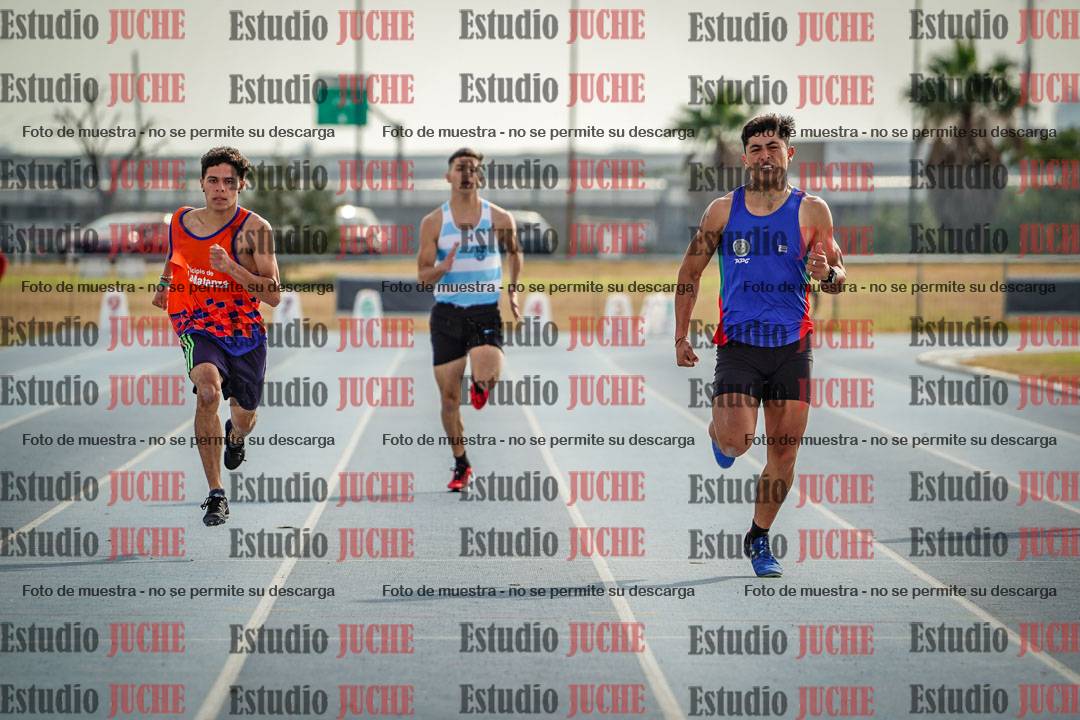 Fotos de los 200 m llanos de varones