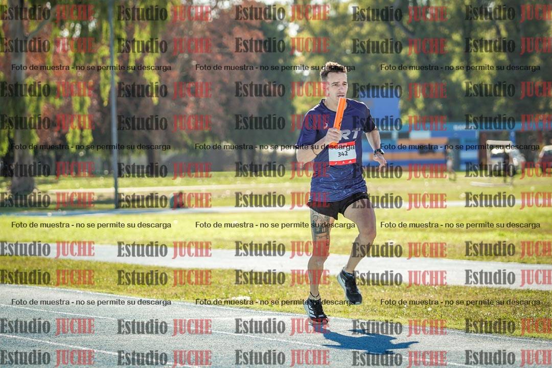 Fotos durante los relevos
