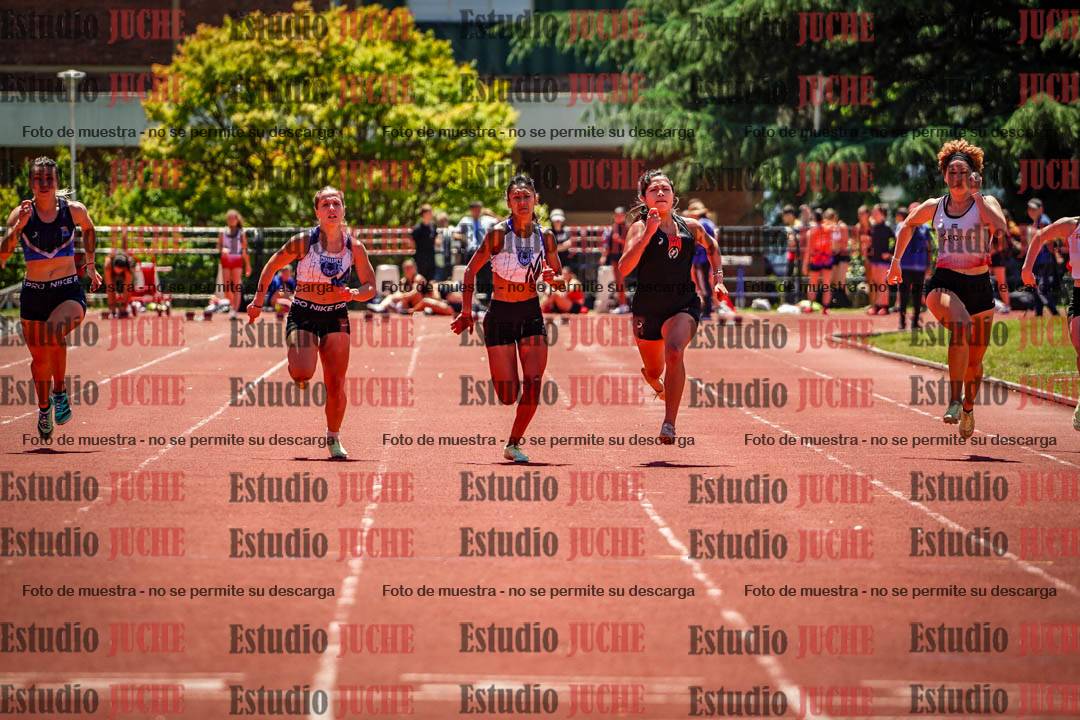 Fotos de los 100 m llanos de mujeres