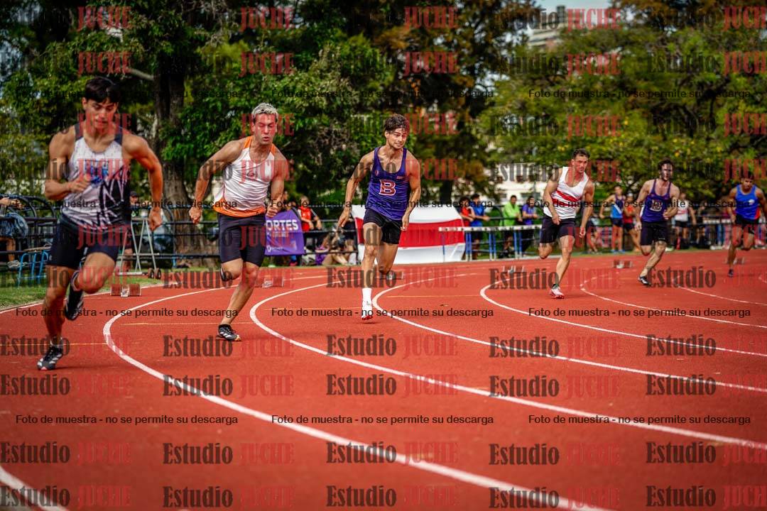 Fotos de los 200 m de varones