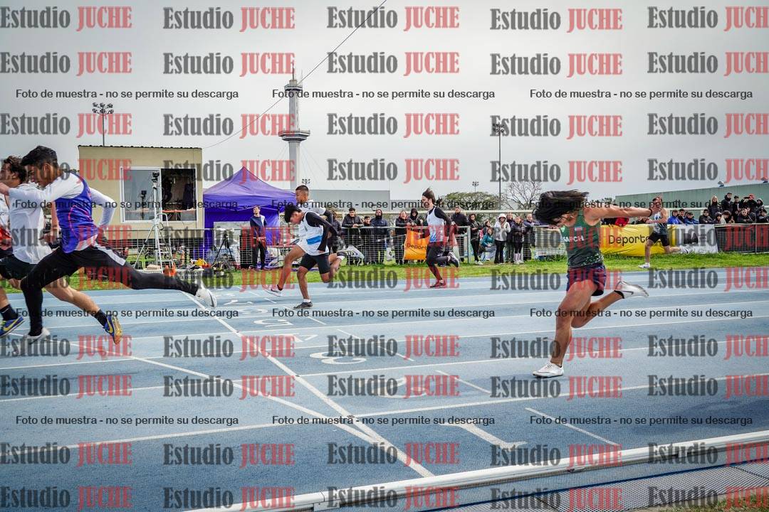 Fotos de los 80 m llanos de varones - U14 (FINAL)