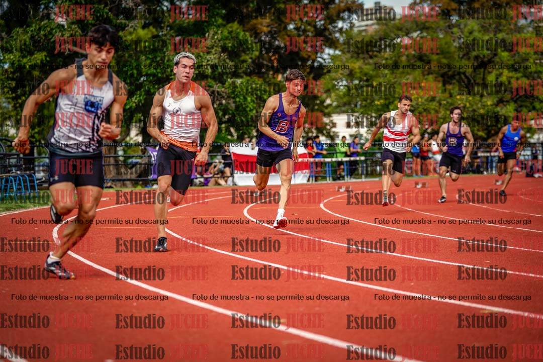 Fotos de los 200 m de varones