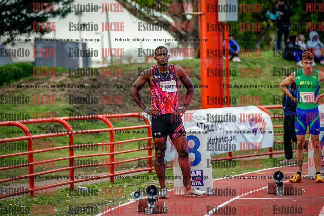 Fotos de los 200 m llanos de varones - FINAL