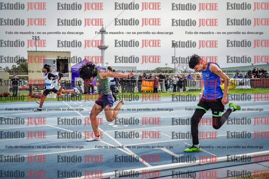 Fotos de los 80 m llanos de varones - U14 (FINAL)