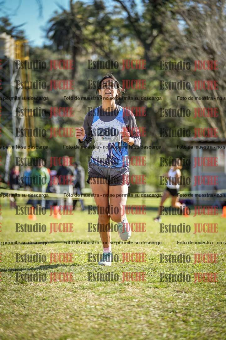 Fotos de la llegada del cross de 3000 m