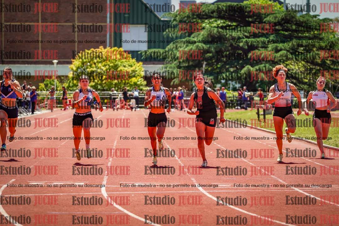 Fotos de los 100 m llanos de mujeres