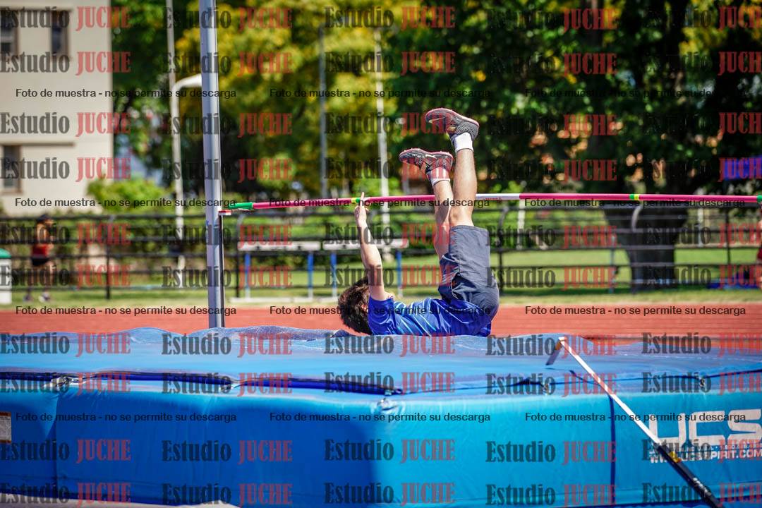 Fotos del salto en alto de varones