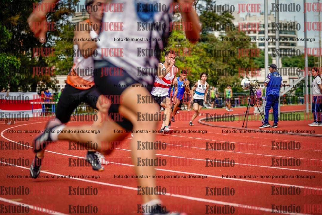 Fotos de los 200 m de varones