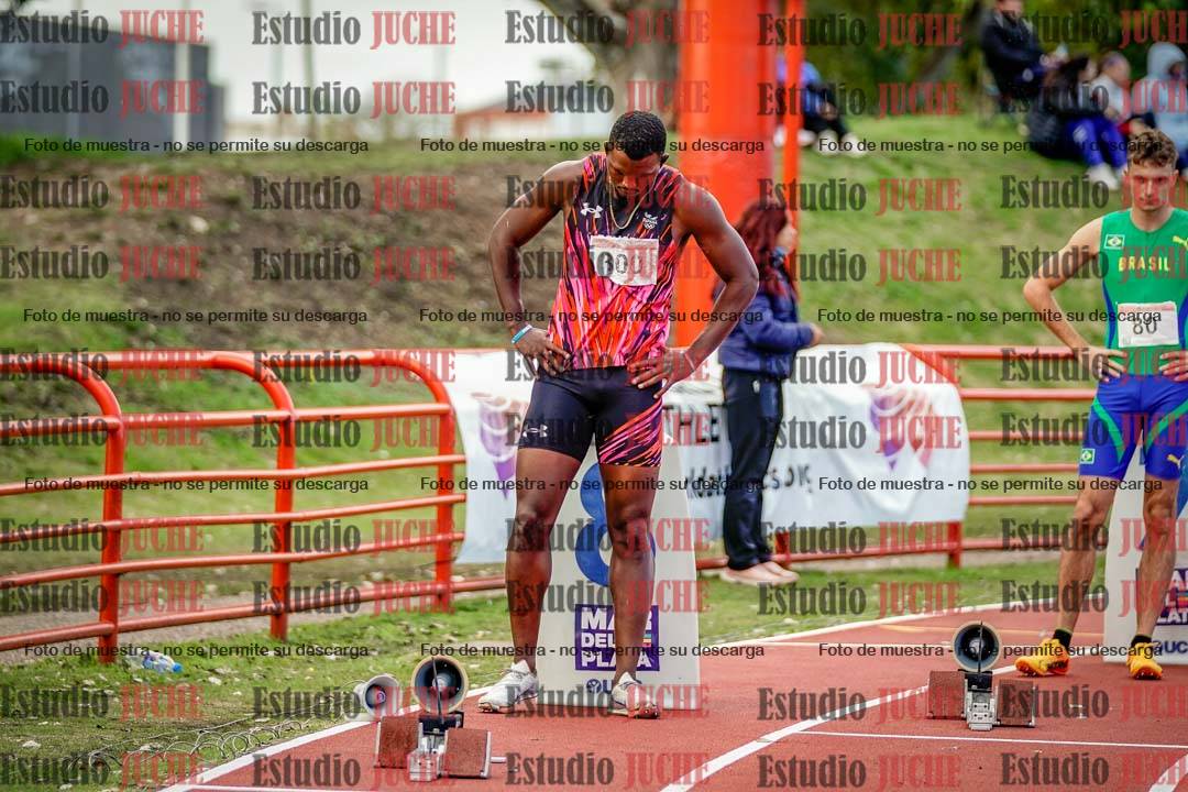 Fotos de los 200 m llanos de varones - FINAL