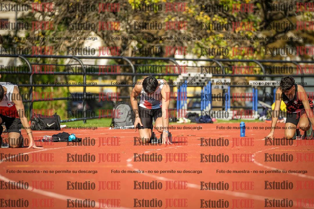 Fotos de los 200 m llanos de varones