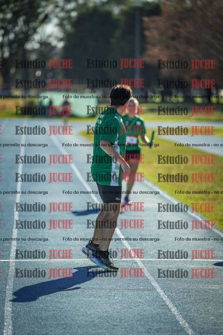 Fotos durante los relevos