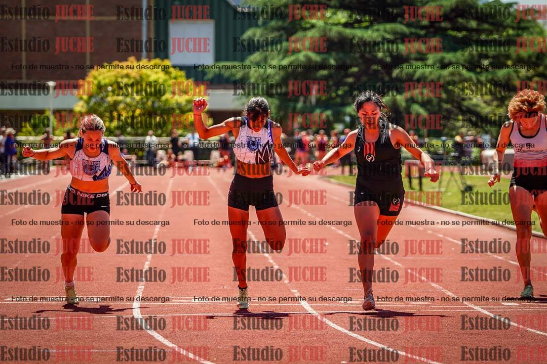 Fotos de los 100 m llanos de mujeres