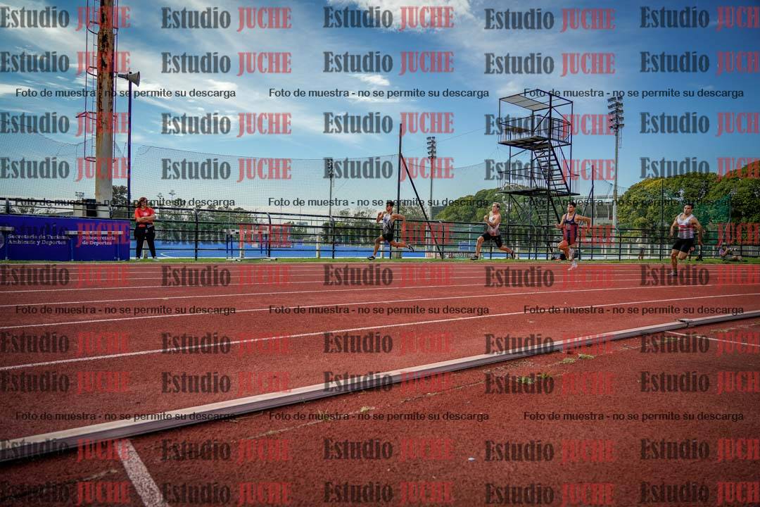 Fotos de los 200 m de varones