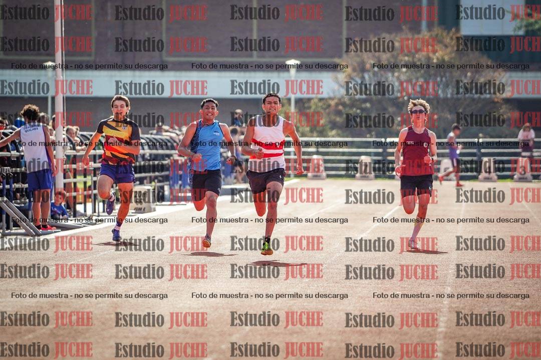 Fotos de los 200 m llanos de varones