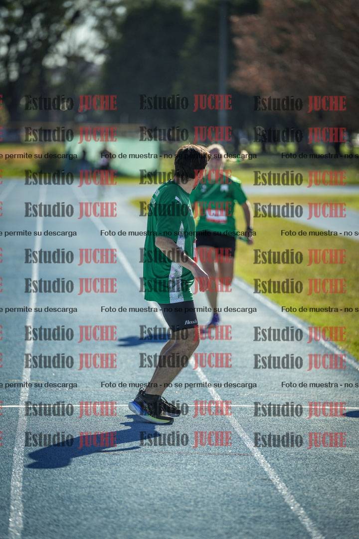 Fotos durante los relevos