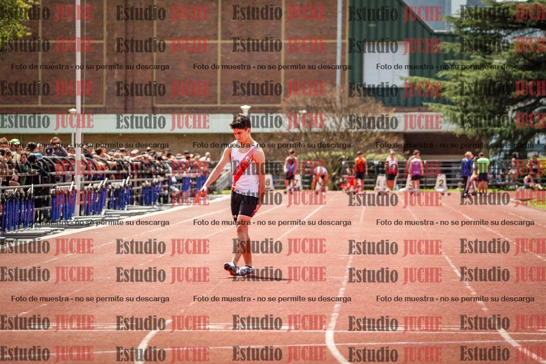 Fotos de los 100 m de varones