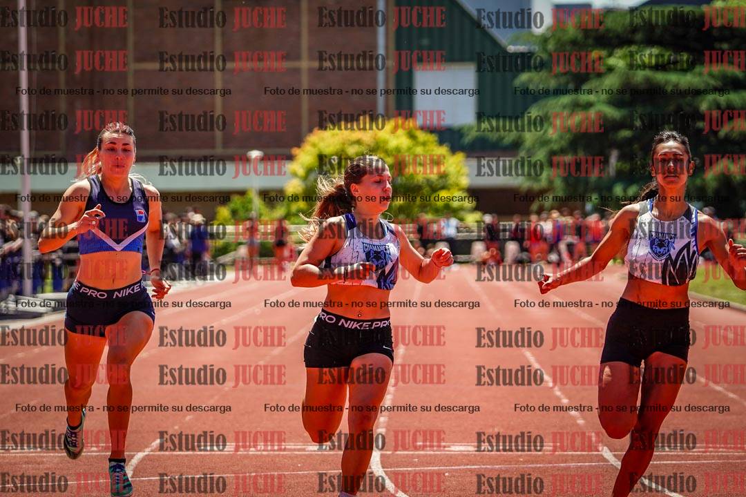 Fotos de los 100 m llanos de mujeres