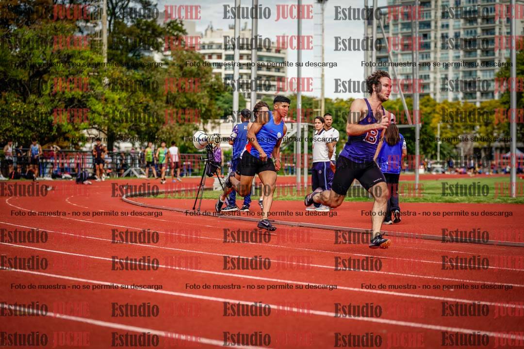 Fotos de los 200 m de varones