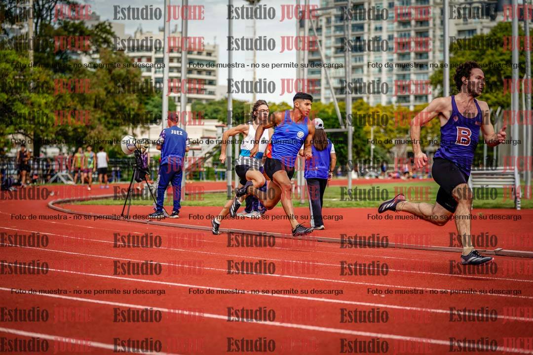 Fotos de los 200 m de varones