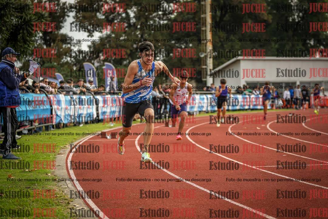 Fotos de los 400 m llanos de varones