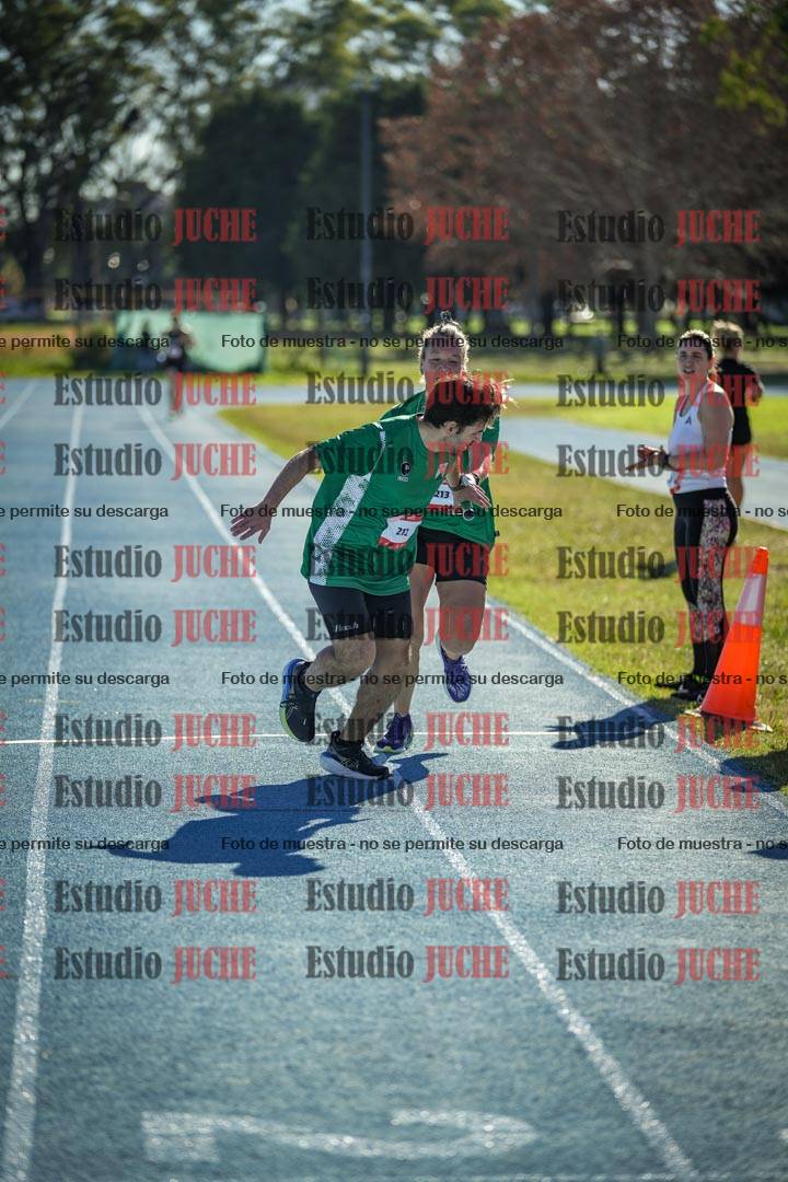 Fotos durante los relevos