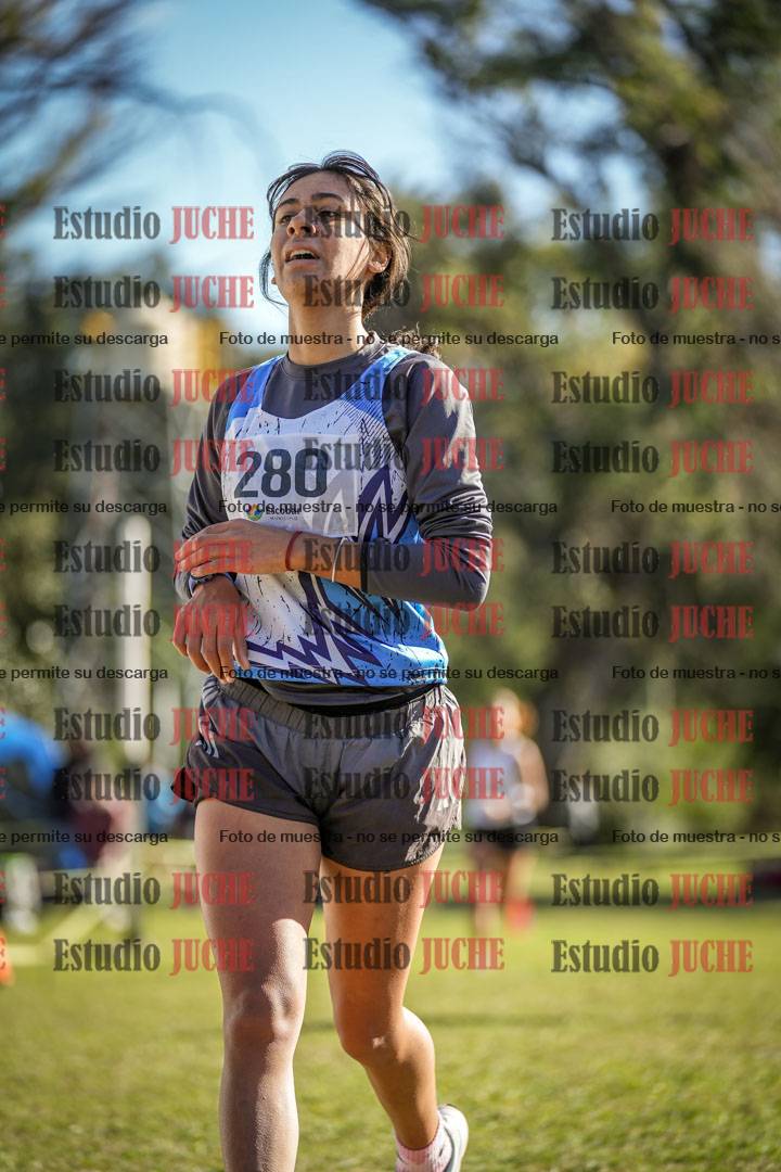 Fotos de la llegada del cross de 3000 m