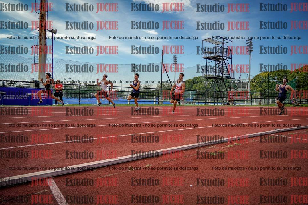 Fotos de los 200 m de varones