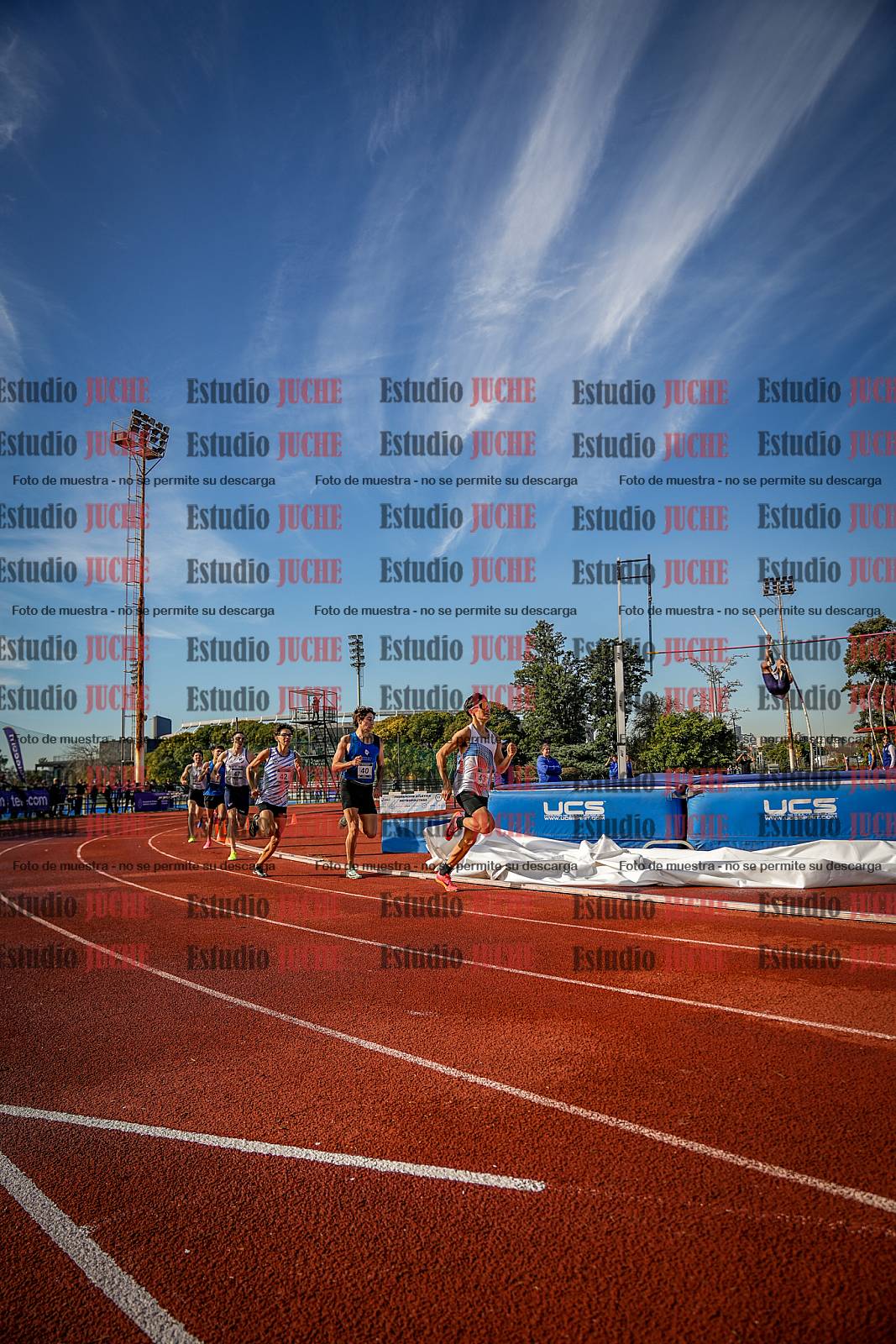 Fotos de los 800 m de varones