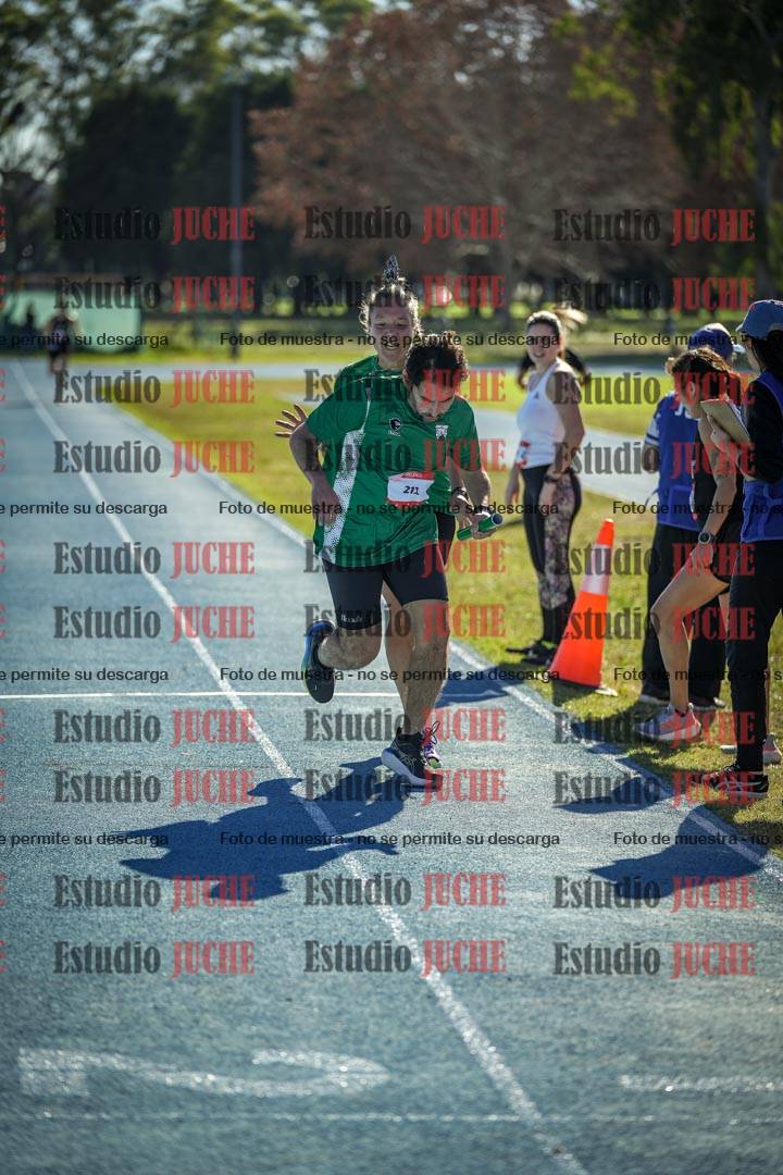 Fotos durante los relevos