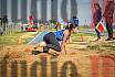 Fotos del salto en largo de mujeres - mayores